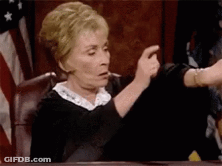 Judge Giving Thumbs Down GIF