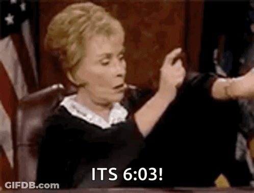 Judge Talking With Paper GIF