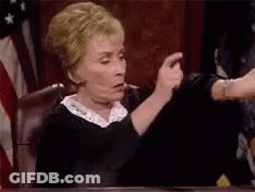 Judge Pointing In Courtroom GIF