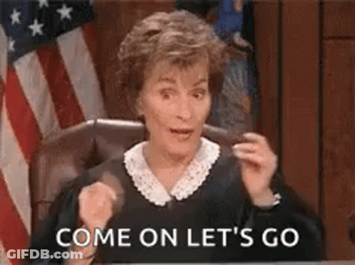 Judge Saying Come On Let's Go In Court GIF