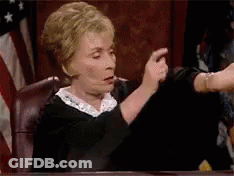 Judge Sitting In Court Giving Thumbs Up GIF