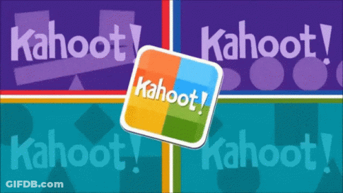 A Kahoot Logo Is Surrounded By Other Kahoot Logos In Different Colors GIF