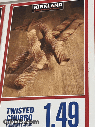A Kirkland Twisted Churro Is 1.49 GIF
