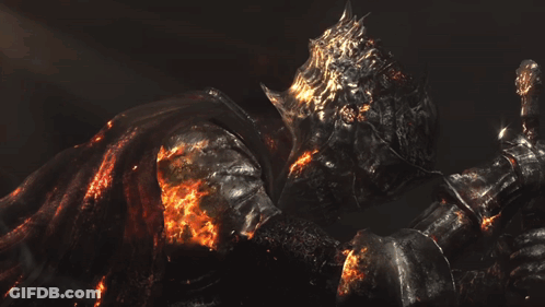 A Knight With A Crown On His Head Is Laying On The Ground GIF