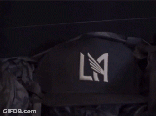 A Lafc International Mail Label Is On A Black Box GIF