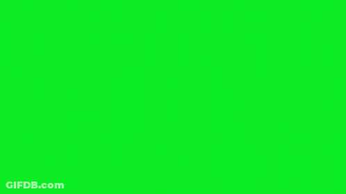 A Large Explosion With A Green Screen Behind It GIF