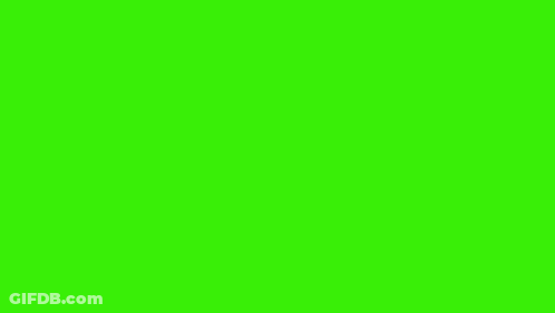 A Large Explosion With A Green Screen In The Background . GIF