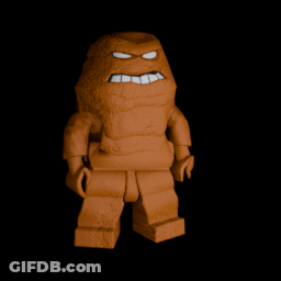 A Lego Figure With The Word What On The Bottom Right GIF