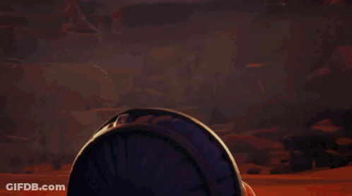 A Lego Ninjago Character With A Sword And Lightning Strikes GIF