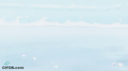 A Light Blue Background With A Few White Spots On It GIF