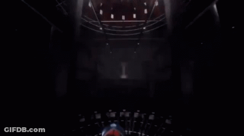 A Lightning Bolt Strikes A Shield With A Basketball Inside GIF