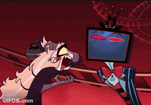 A Lion And A Chimpanzee Looking At Each Other GIF