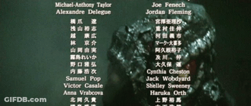 A List Of Names Including Michael Anthony Taylor Alexandre Delegue And Joe Fenech Jordan Fleming GIF