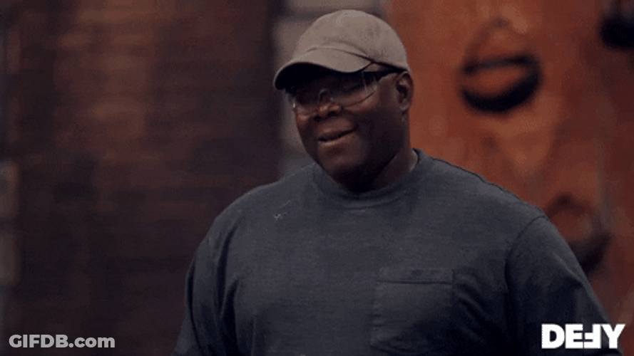 A Little Bit Nervous Man GIF