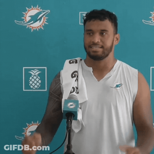 A Little Easy On That Buddy Tua Tagovailoa GIF