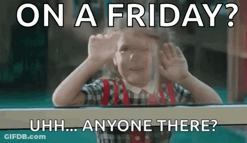 A Little Girl Is Looking Out Of A Window With Her Hands On Her Face . GIF