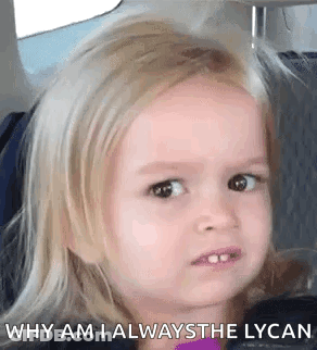 A Little Girl Is Making A Funny Face In A Car Seat . GIF