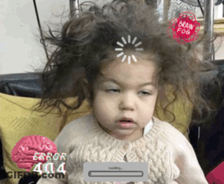 Girl Sitting On Couch With 404 Loading Bar GIF