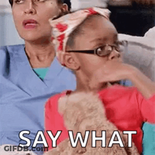 Girl With Glasses Sitting Next To Woman With Teddy Bear GIF