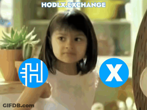 A Little Girl With A Blue Circle With The Letter H And A Blue Circle With The Letter X GIF