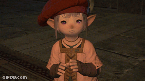 A Little Girl With Purple Eyes Wearing A Red Beret GIF