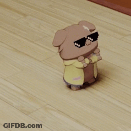 A Little Stuffy Breakdancing GIF