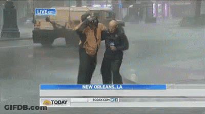 A Live Broadcast From New Orleans La Is Being Shown GIF