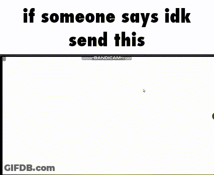 A Living Room With The Words If Someone Says Idk Send This Best Movie GIF