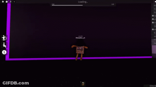 A Loading Screen In A Video Game Shows A Box With A Face On It GIF