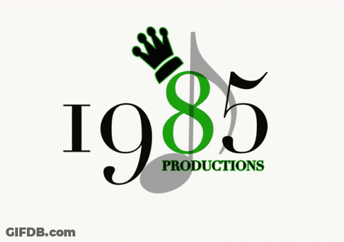 1985 Productions Logo With Crown GIF