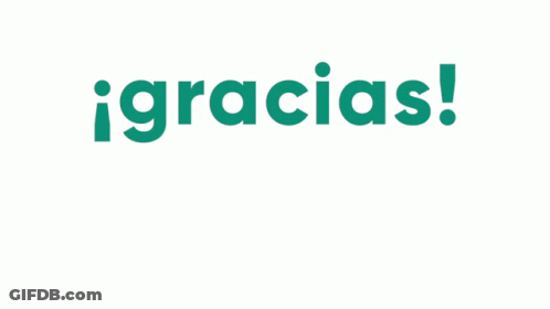 A Logo For Gracias With A Smile On It GIF