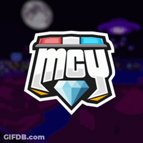 A Logo For Ncy With A Diamond In The Middle GIF