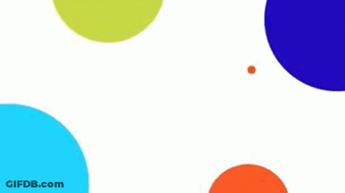 A Logo For Netflix Jr. Is Surrounded By Colorful Circles On A White Background . GIF