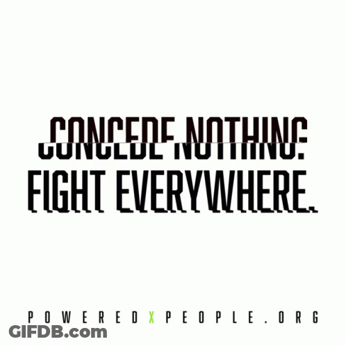 A Logo For Poweredxpeople.org That Says " Consider Nothing I G It Everywhere " GIF