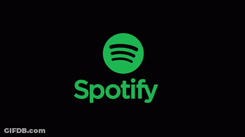 A Logo For Spotify Live With A Green Circle GIF