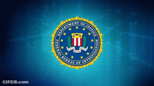 A Logo For The Federal Bureau Of Investigation GIF