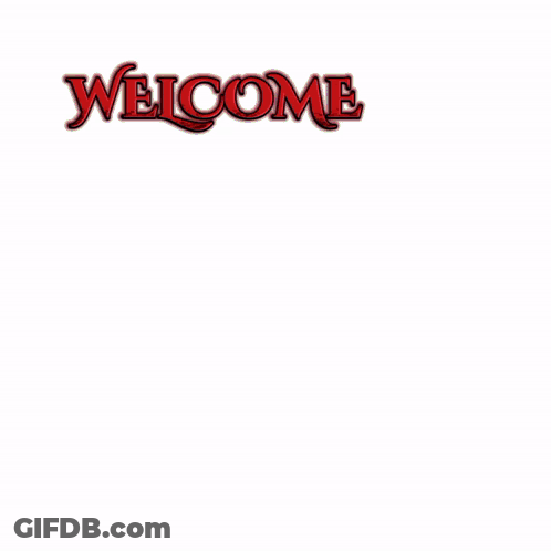 A Logo For The Folk Palace With A Crown On It GIF