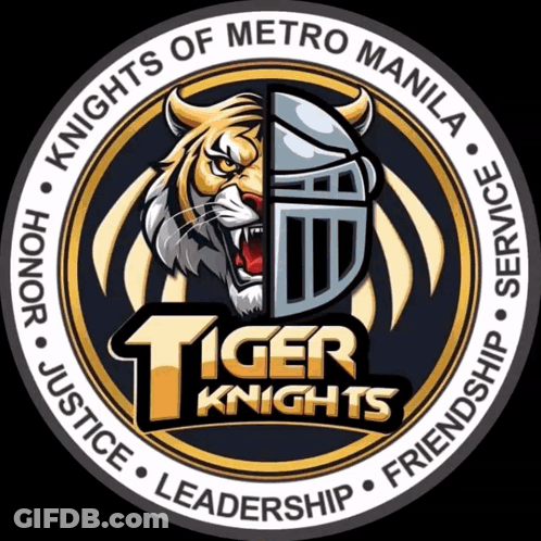 A Logo For The Knights Of Metro Manila GIF