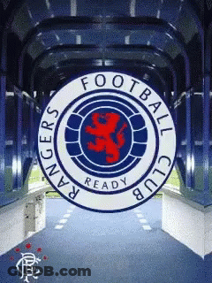 A Logo For The Rangers Football Club Ready GIF