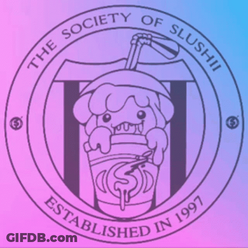 Society Of Slushii Logo Established 1997 GIF