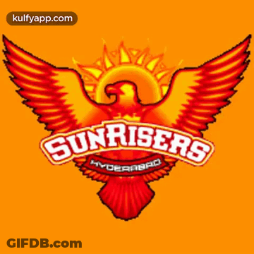 A Logo For The Sunrisers Hyderabad Is Shown GIF