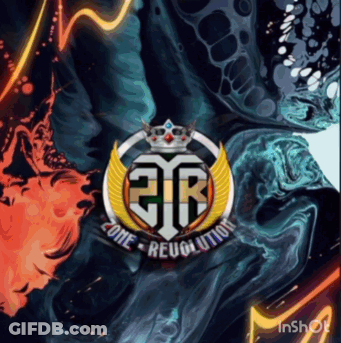 A Logo That Says Zone Revolution On It GIF