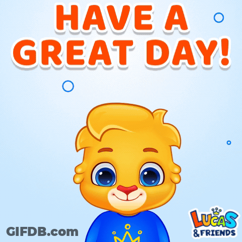 A Lucas & Friends Greeting Card With A Bear GIF