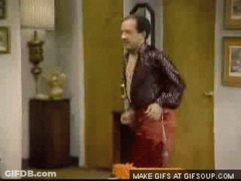 A Make Gifs At Gifsoup.com Screenshot Of A Man Standing In A Doorway GIF