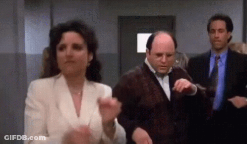 Man And Woman Dancing In Hallway GIF
