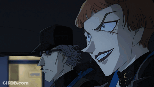 A Man And A Woman Are Looking At Each Other GIF