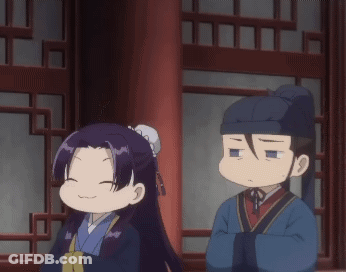 Smiling Woman Next To Man GIF