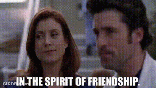 Man And Woman Standing Next To Each Other GIF