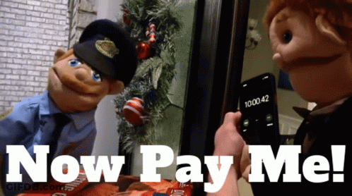 A Man Holding A Cell Phone With The Time Of 1000.42 On It GIF