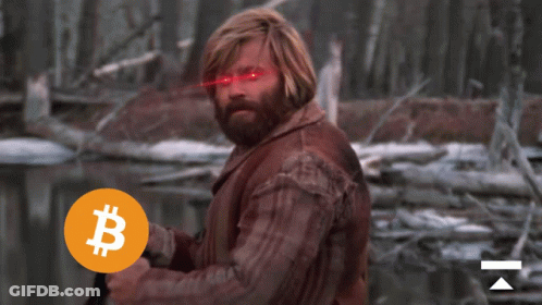Man Holding Coin With B GIF